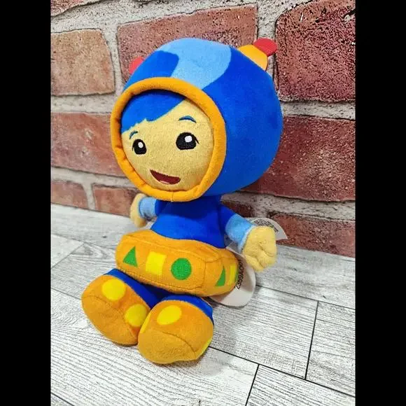 Team Umizoomi Geo Boy Plush Stuffed Doll 8" Embroidered Face Nickelodeon Nick Jr - Picture 3 of 7